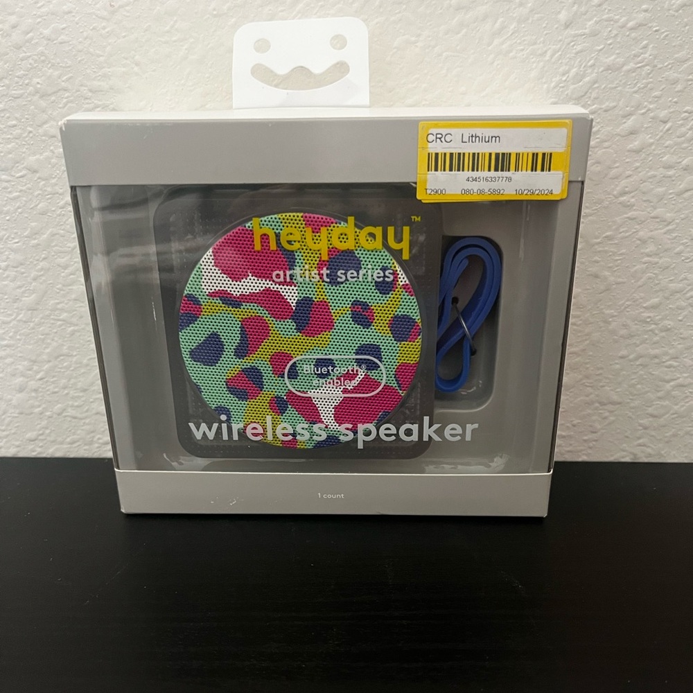 Heyday Wireless Speaker with Colorful Design